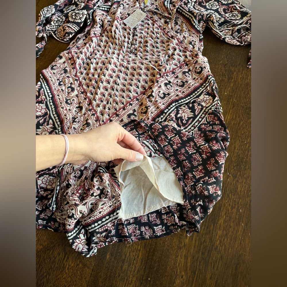 Free People Romper Floral Jumpsuit NWT - Picture 11 of 15